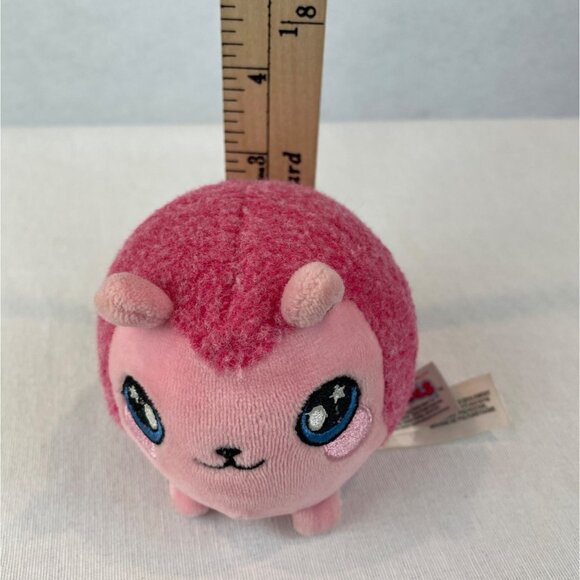 Squeezamals Hopey Hedgehog Plush Toy Pink Soft Squishy Stuffed Animal - Picture 8 of 8